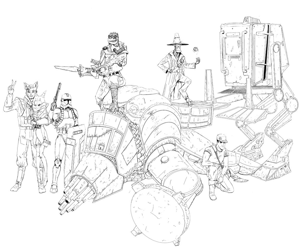 Crew of the Sunstrider