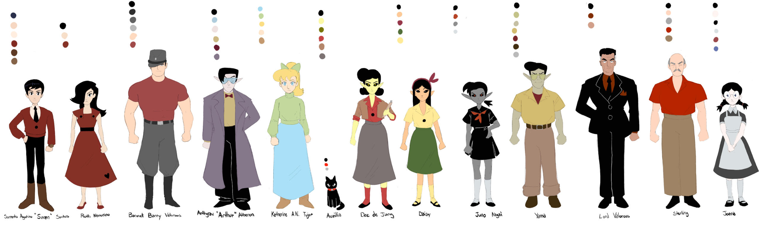 SAiNT - Character Models