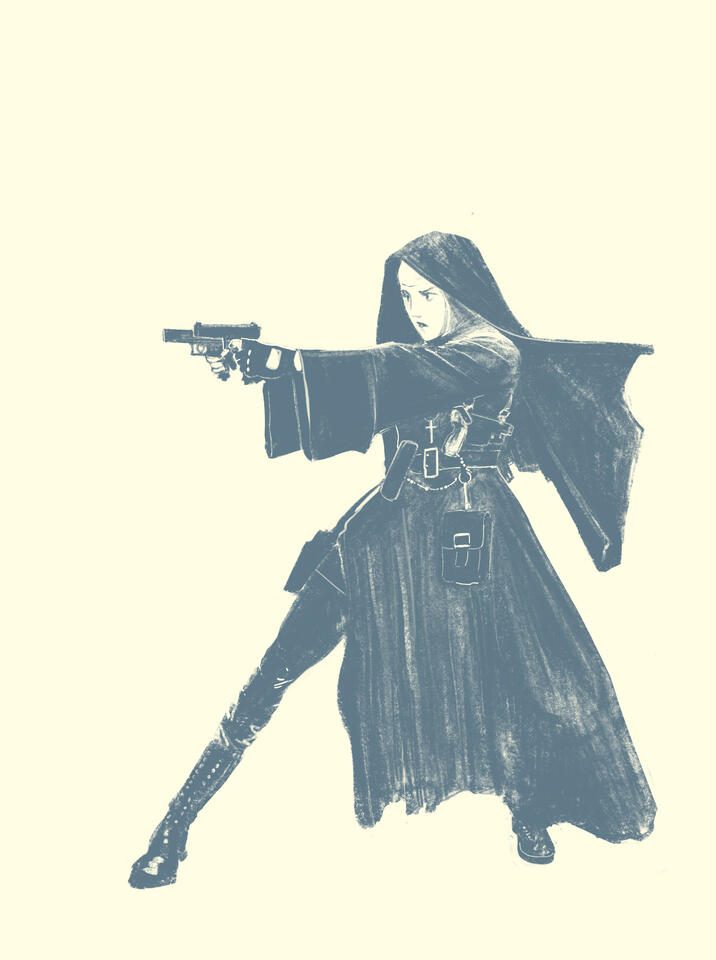 Nun with Guns